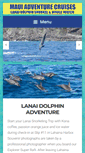 Mobile Screenshot of mauiadventurecruises.com