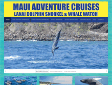 Tablet Screenshot of mauiadventurecruises.com